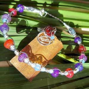 Agates Arm Bracelet